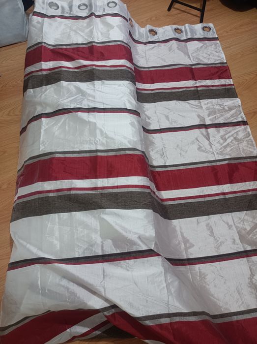 Par de cortinas  espaço casa