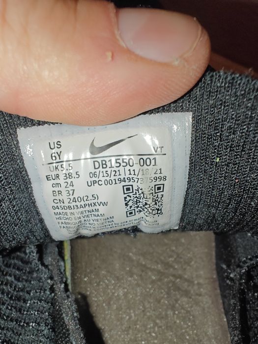 Damskie śliczne sneakersy Nike Air Vapormax 2021 rozmiar 38.5 stan BDB