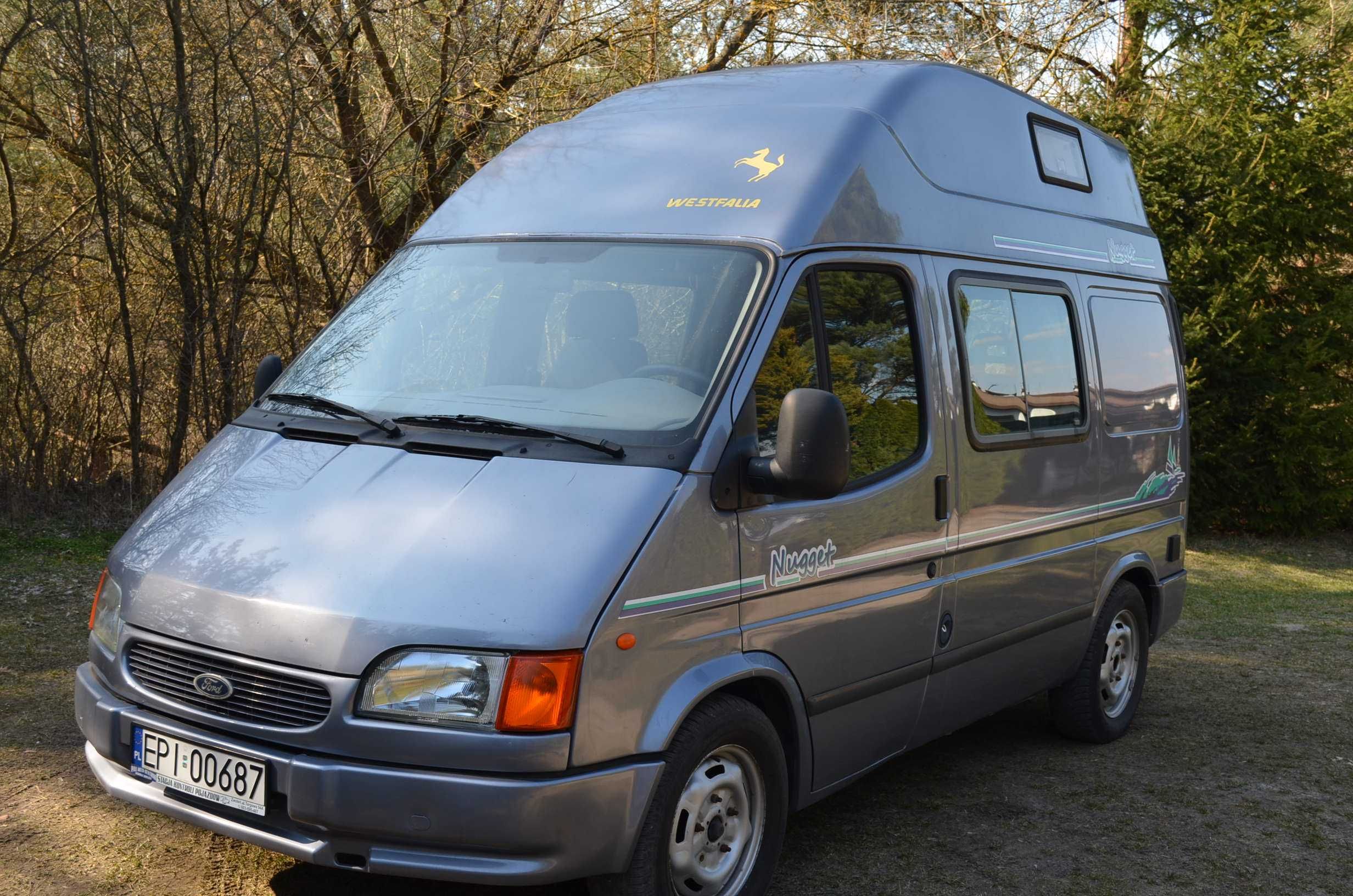 Ford Transit Westfalia Nugget 5 os. 2.5 TD  kamper 180tys. km.