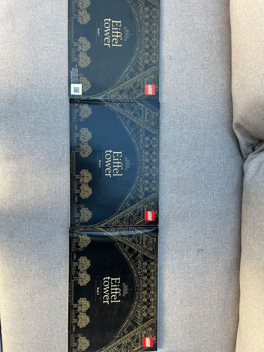 LEGO Eiffel Tower Fully Built with Box