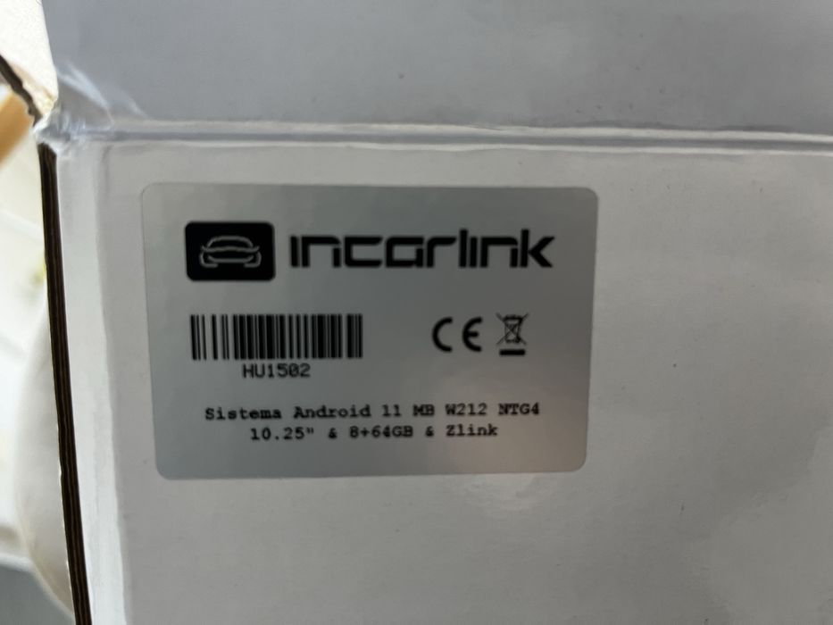 Radio monitor Android / Carplay Incarlink Mercedes