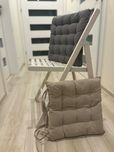 Krzesło białe drewniane rozkładane Ikea 4 szt.