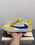 Travis Scott x Jordan Air Jordan 1 Low OG Canary YellowR.  40