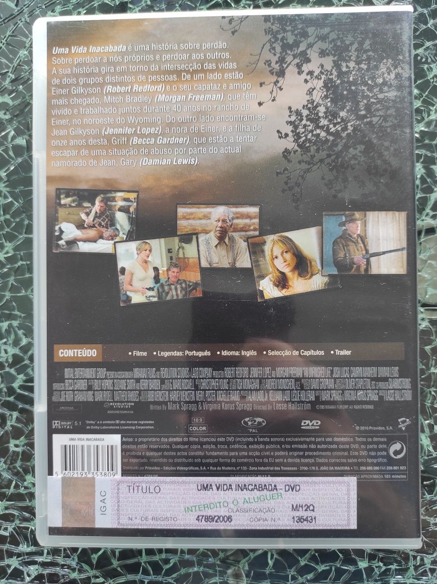 DVD Uma vida inacabada