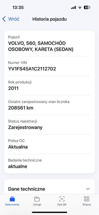 Volvo s 60 sedan Lublin/Turka