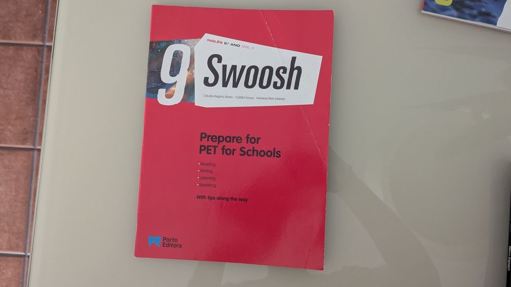 Caderno de atividades inglês 9 ano Swoosh Porto editora