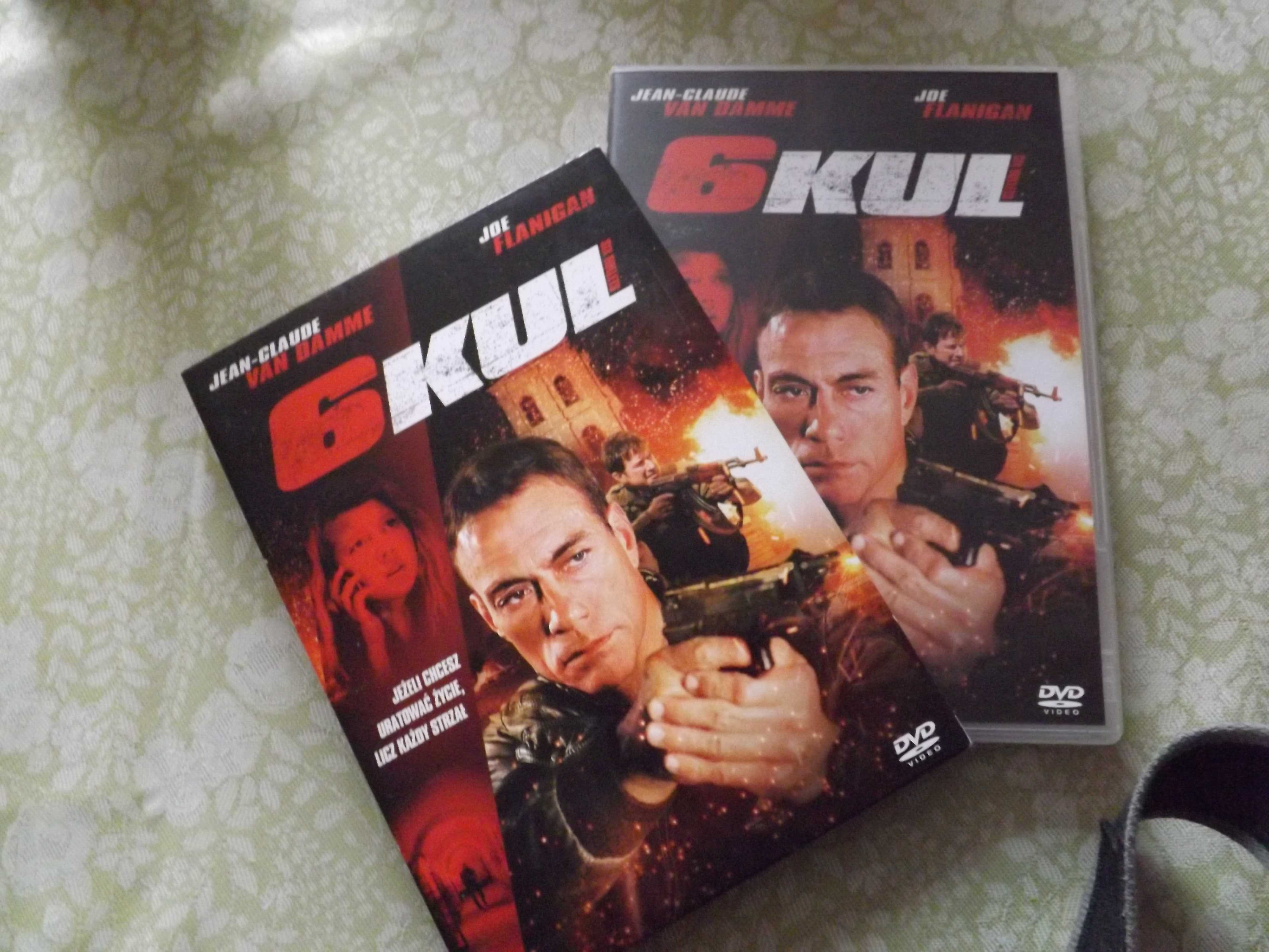 6 kul Van Damme unikat film dvd