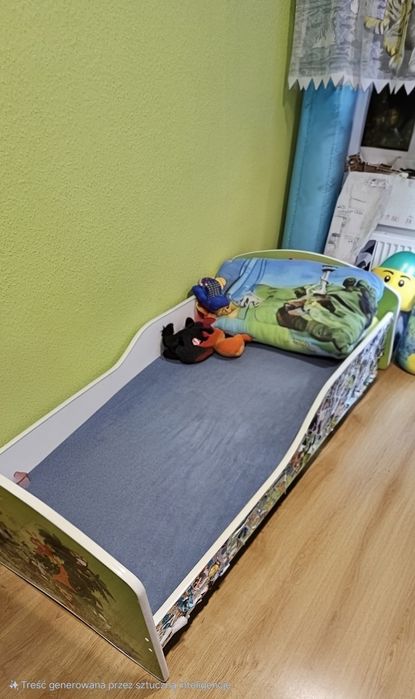 Zestaw mebli do pokoju dzieci.