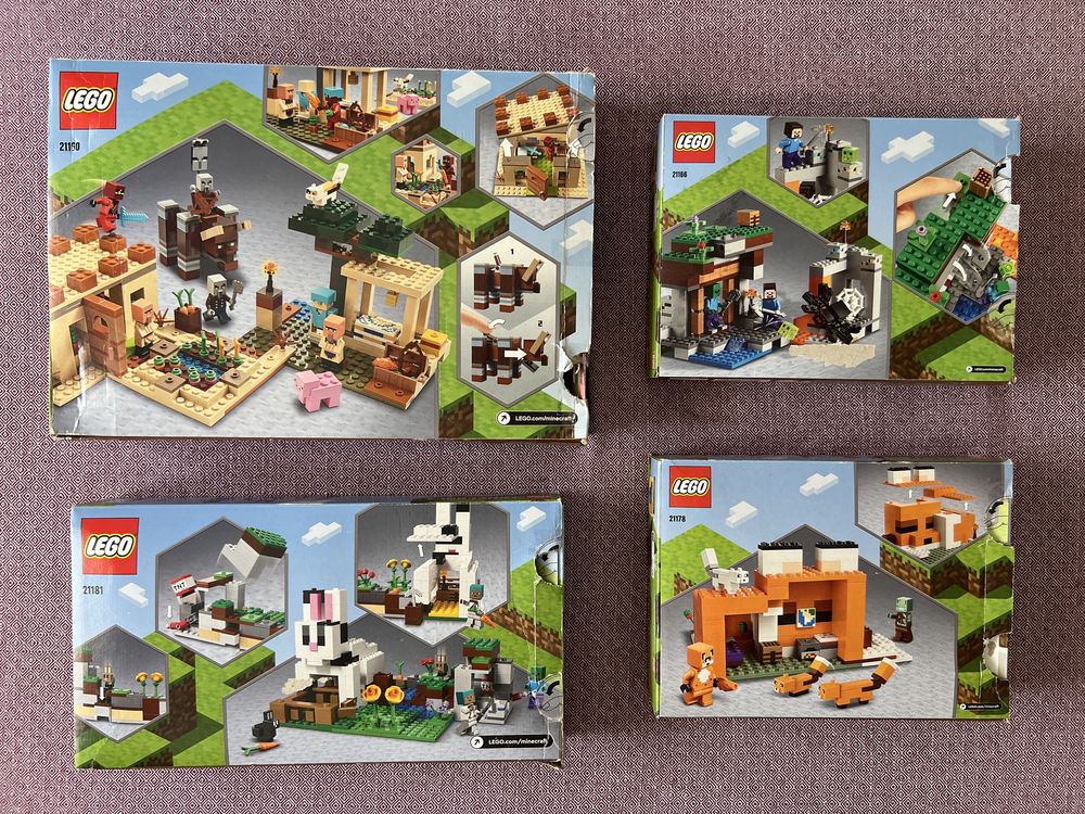 Legos Minecraft 21160,21181,21178,21166  *DESDE 14€ *