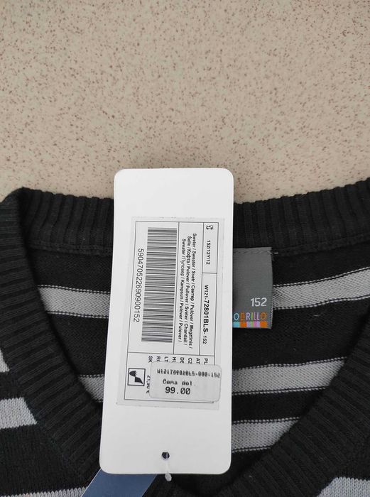 Sweterek Coccodrillo rozmiar 152