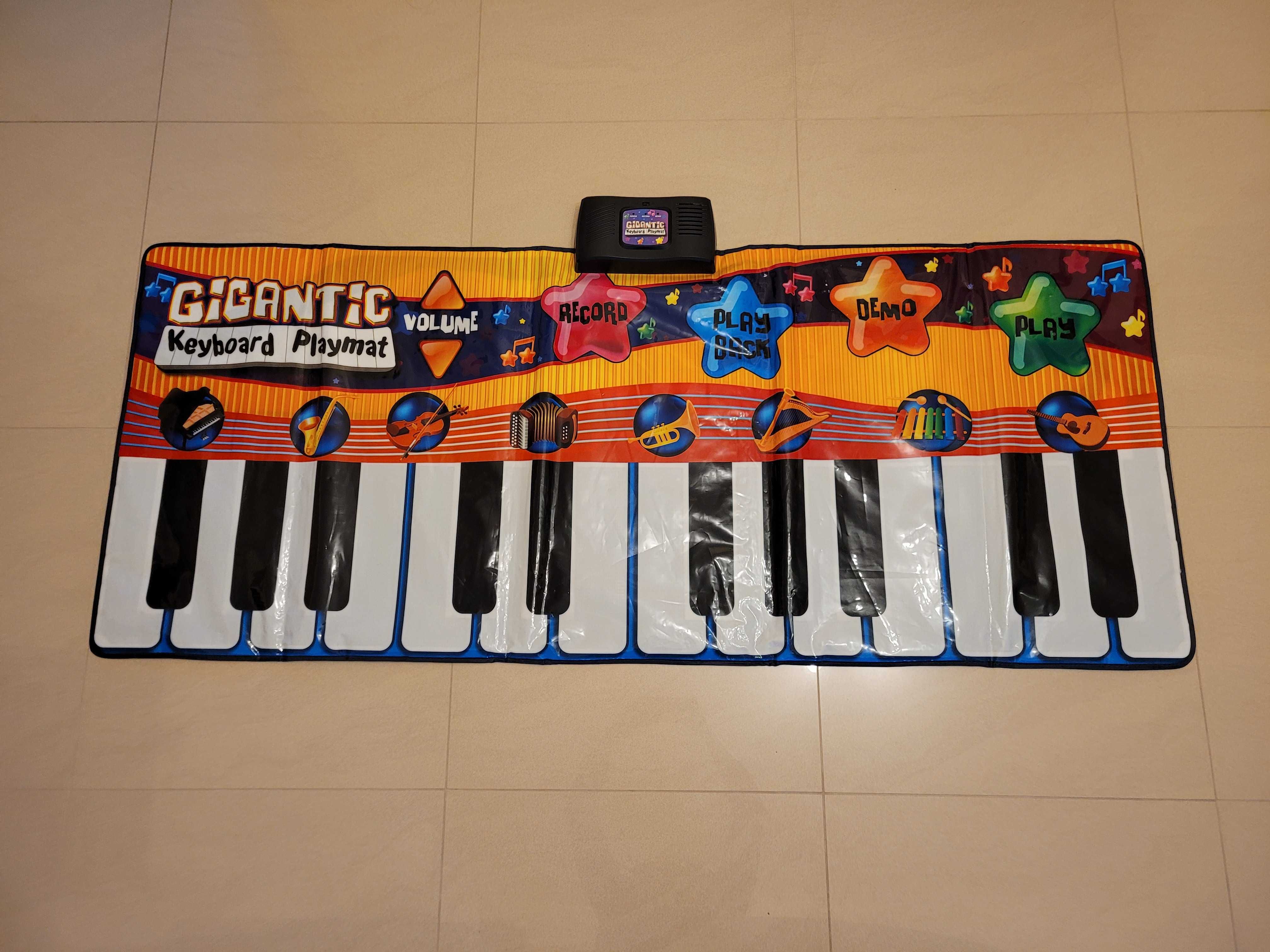 Pianino Gigant! 180Cm X 74Cm Wiele Wbudowanych Melodii I Funkcji