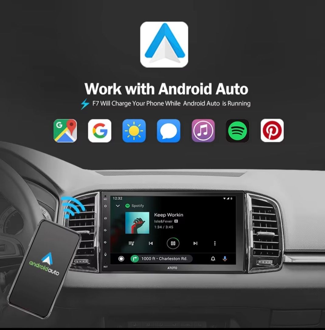 Radio android 7 polegadas.