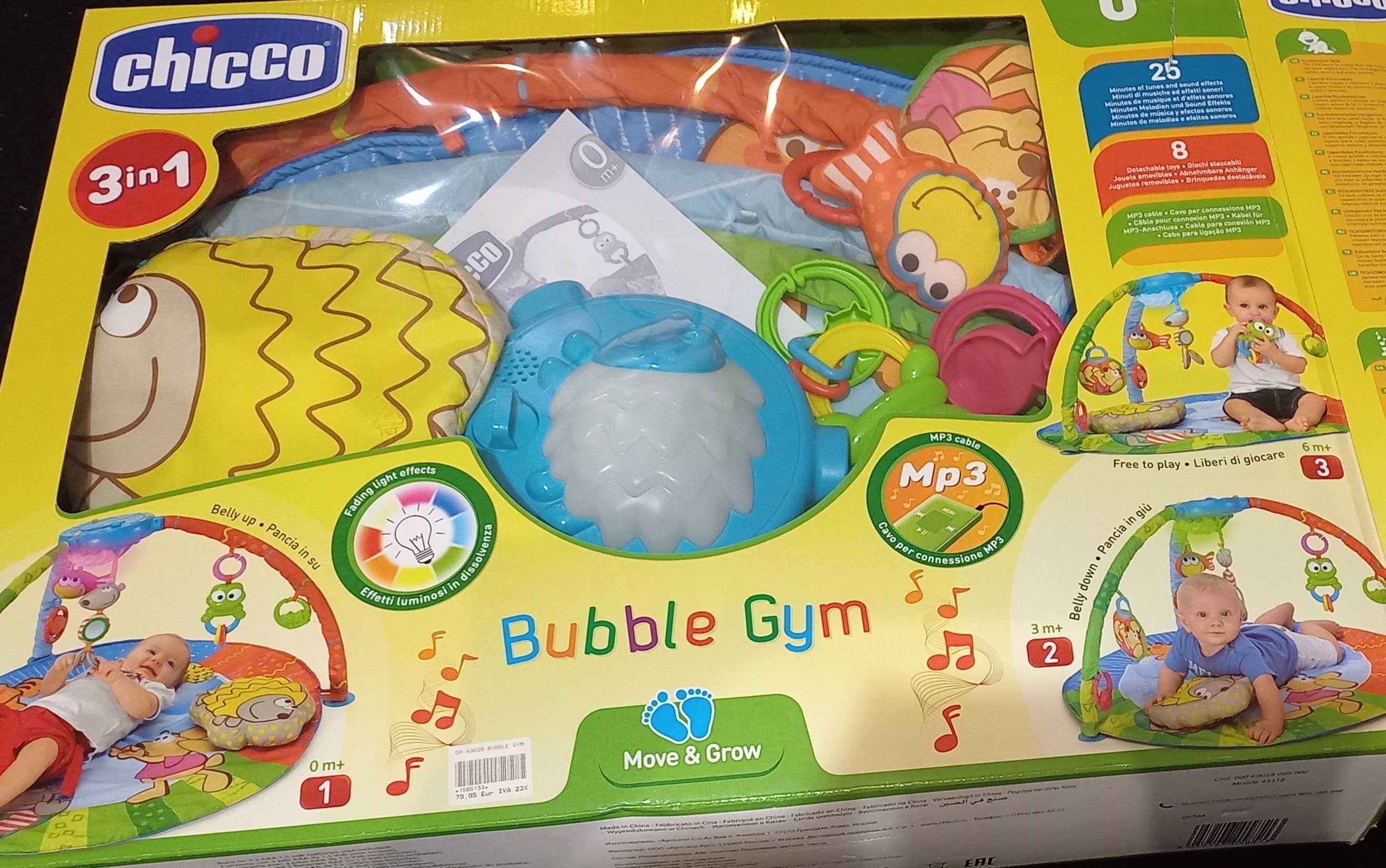 Tapete/ginásio atividades bubble gym CHICCO