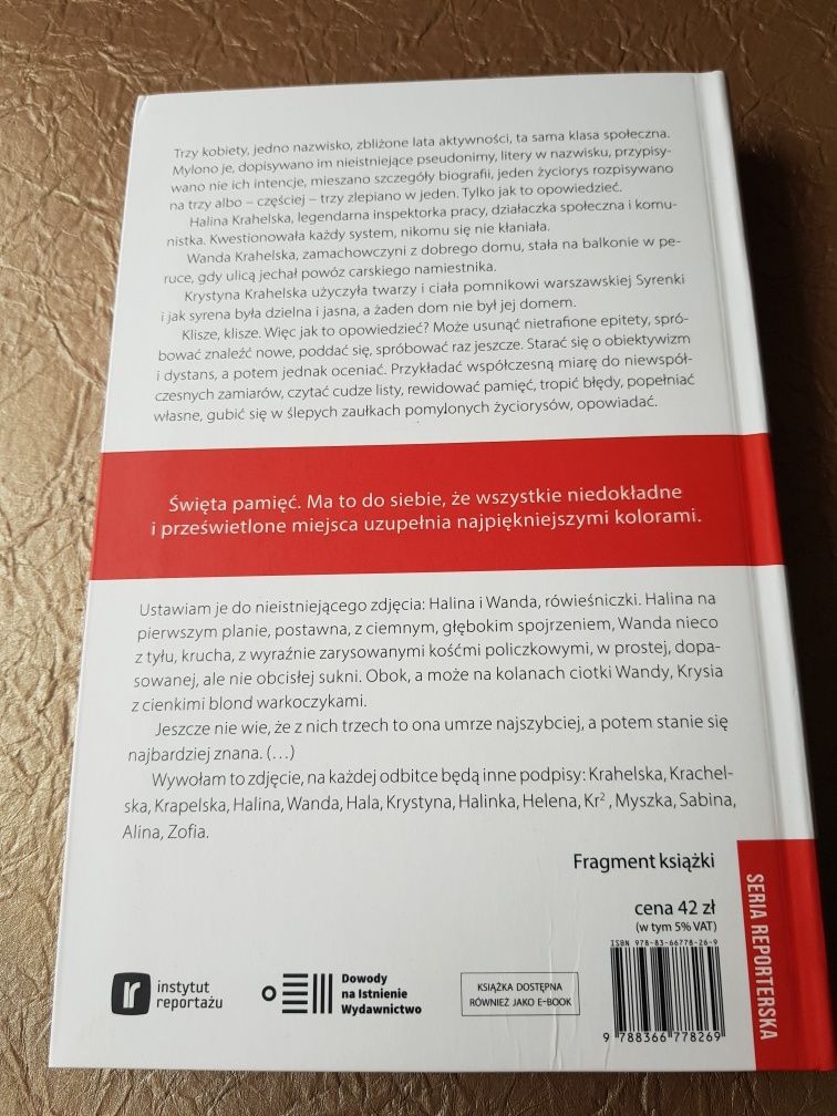 Olga Gitkiewicz - Krahelska, Krahelskie Książka z autografem