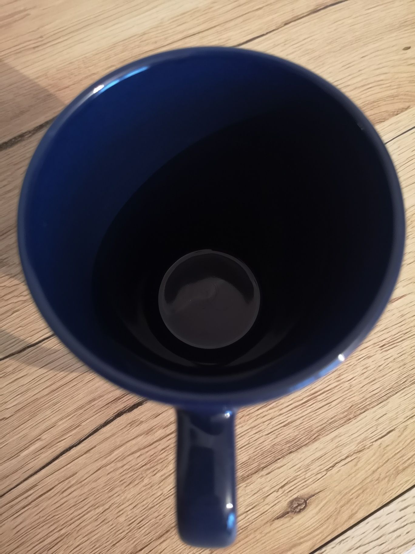 Kubek porcelanowy niebieski cyrkulacja 250 ml