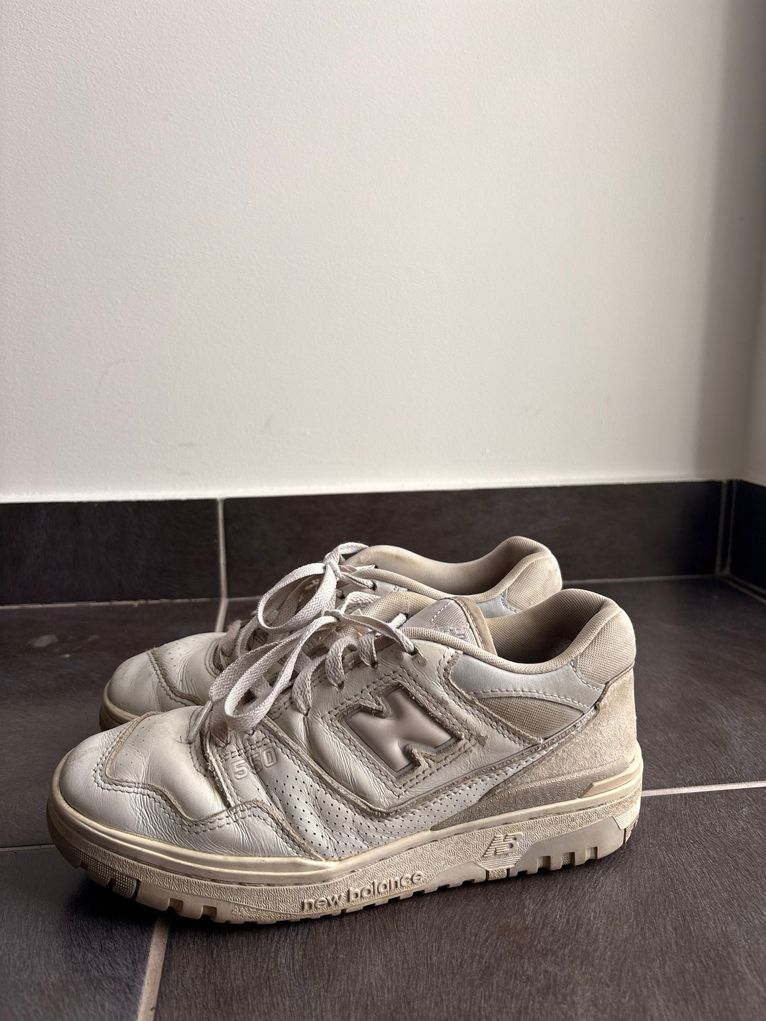 New balance 550 brancos