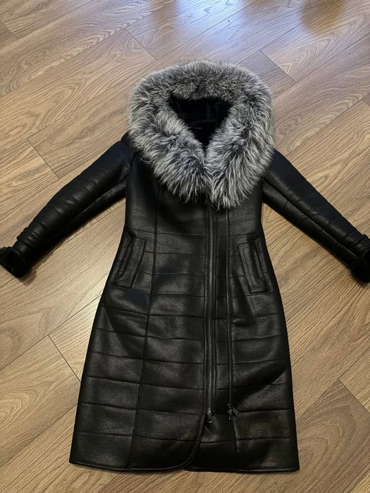 Дублянка жіноча з натуральним мєхом