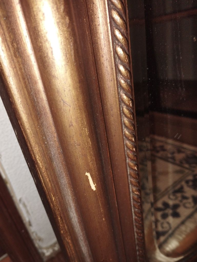 Vendo espelho dourado 1.50×93