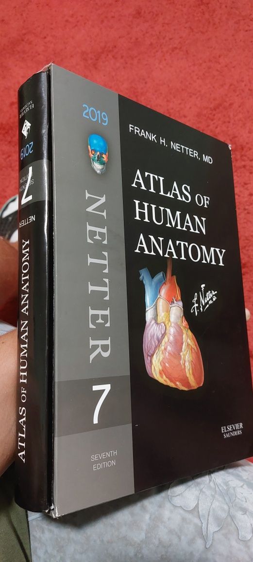 Книга-АТЛАС АНАТОМІЇ ЛЮДИНИ. Видання 7 Мова-Англійська
Автор- Frank H.