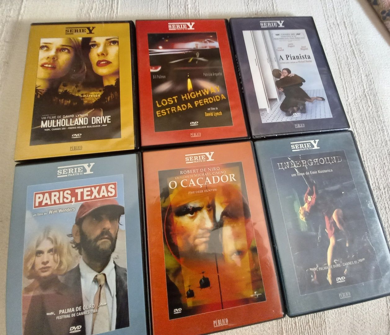 dvds originais da coleção Y jornal Publico 2,5 euros cada