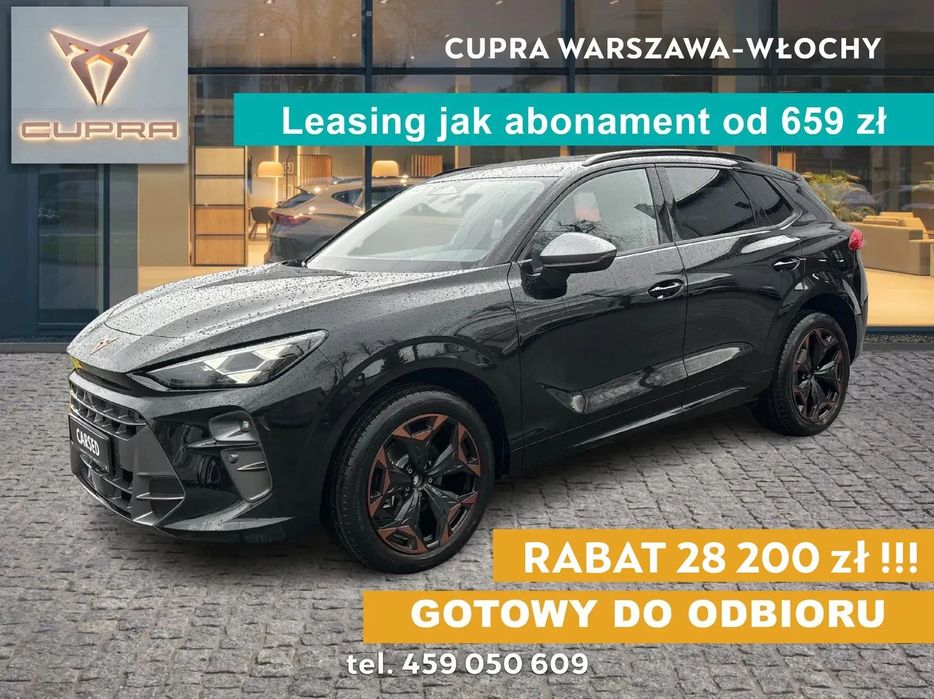Cupra Terramar 2.0 TSI 204 KM 7-biegowa automatyczna 4Drive