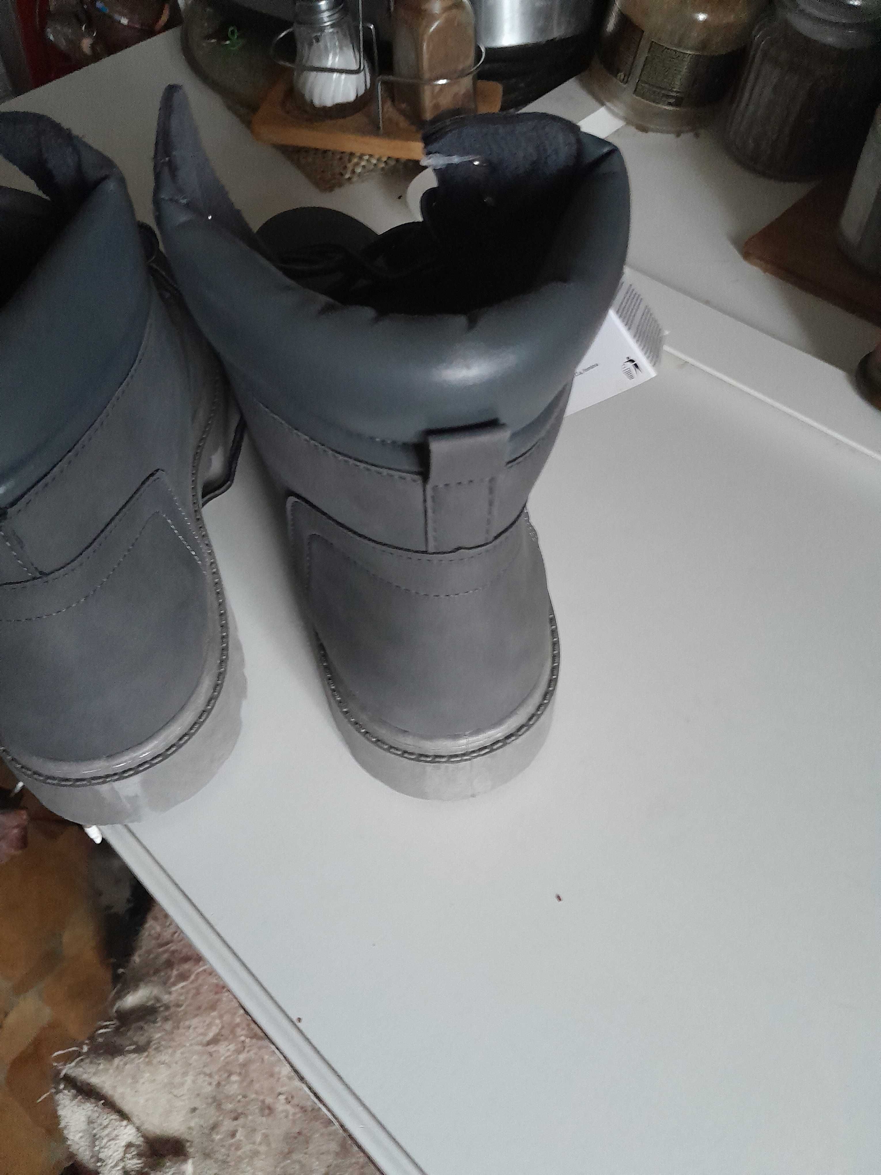Buty zimowe meskie ocieplane