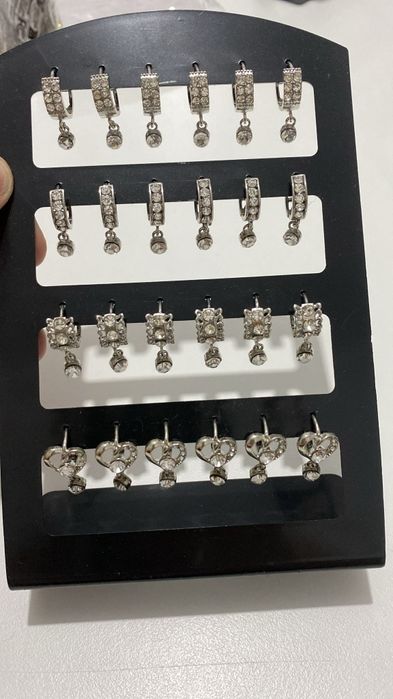 Brincos aço inoxidavel