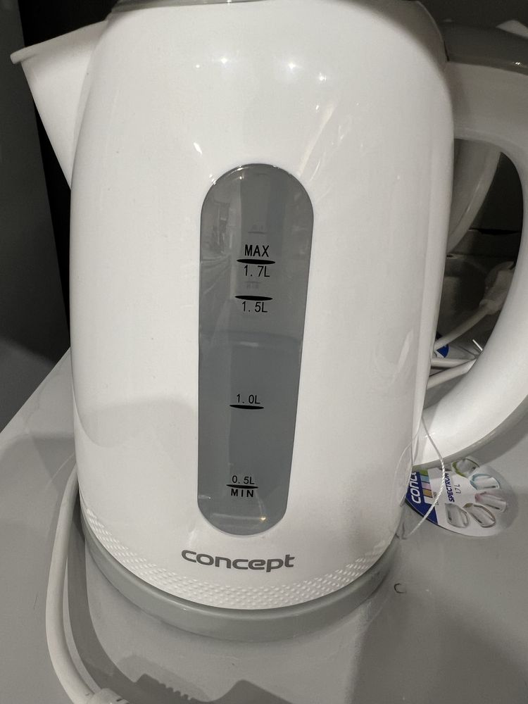 Czajnik Nowy 1,7 L widoczna miarka