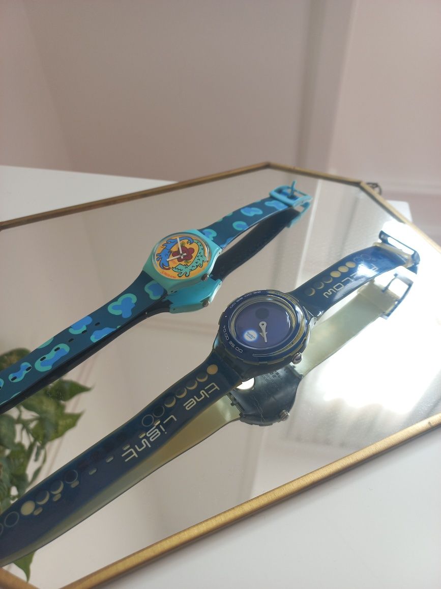 Relógio Swatch (já só tenho o azul escuro)