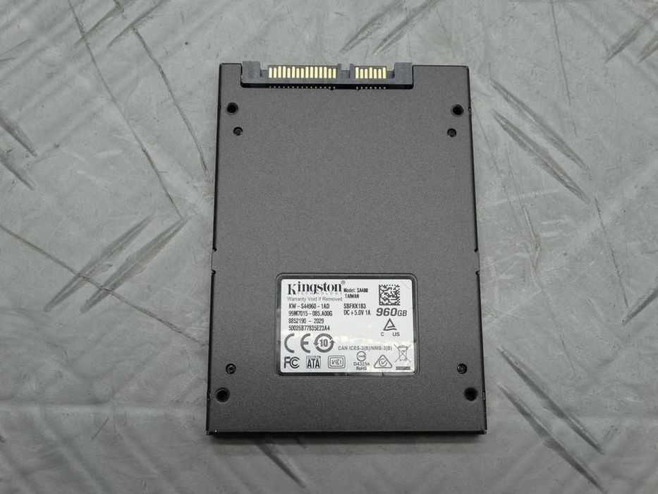 Disco SSD SATA 2.5" Kingston A400 960GB