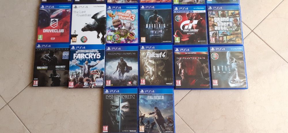 Diversos Jogos PS5 e PS4