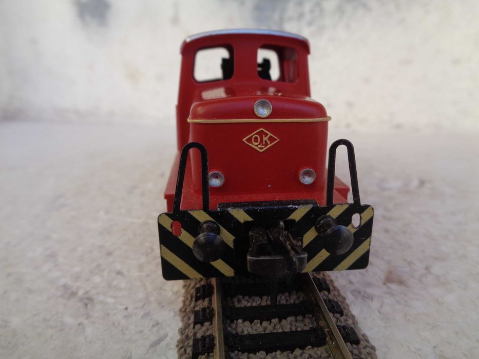 1:87 Fleischmann Locomotiva de manobras 1306 comboio na caixa
