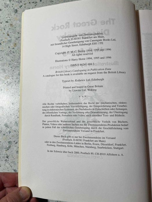 Книга РОК-енциклопедія, англійською мовою