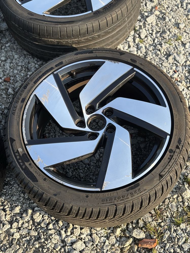 Koła felgi aluminiowe alusy VW GOLF VII VIII 7 8 GTI 225/40 R18 komple