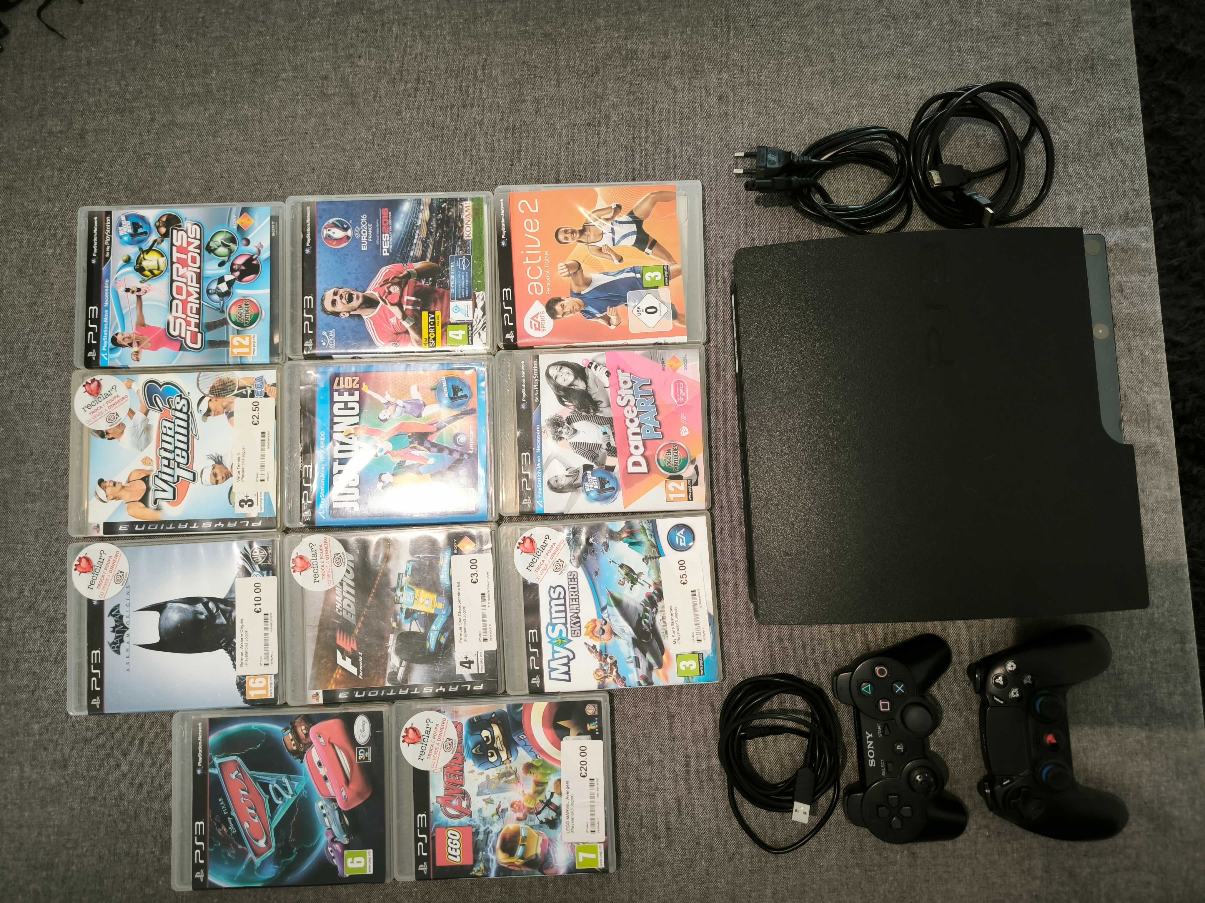 PyayStation 3 + 11 Jogos