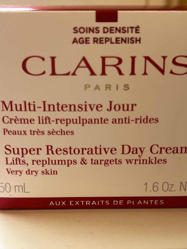 NOWY kultowy krem przecizmarszczkowy Clarins Multi Intensive Jour.