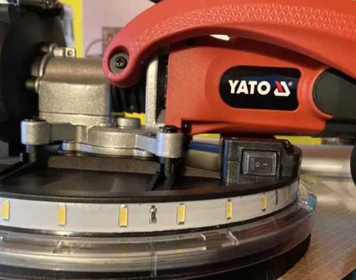 Шліфувальна машина з підсвідкою / YATO YT-82355 /жирафа ято