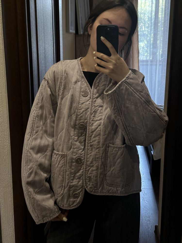 Стьобана куртка Zara Зара