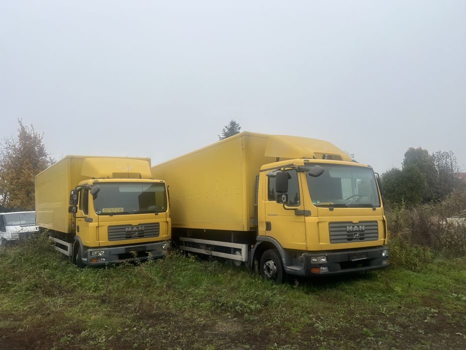 MAN TGL 12.240 kontener z windą euro4