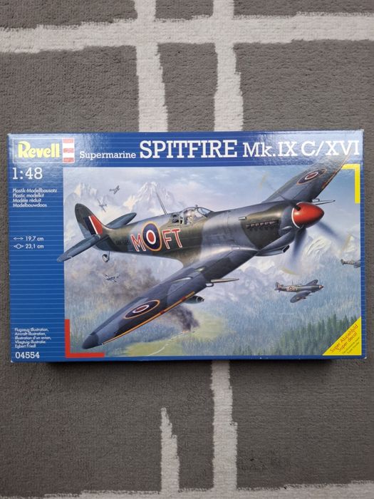 Model Spitfire IX/xvi hasegawa 1:48