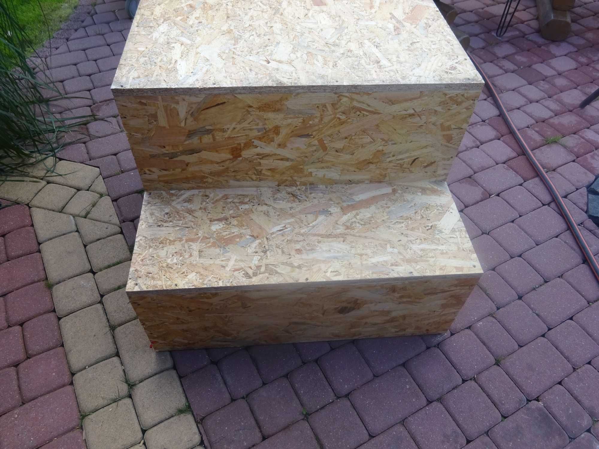 podest schody z płyty OSB 60,5 cm