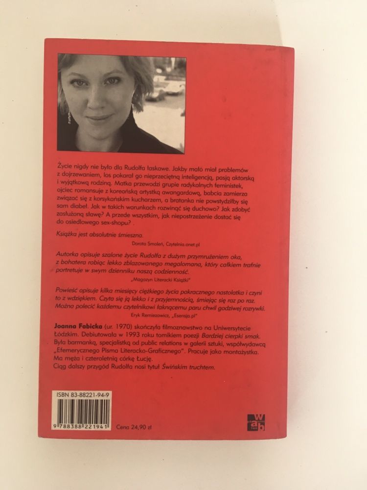 Szalone życie Rudolfa - Joanna Fabicka - ksiazka