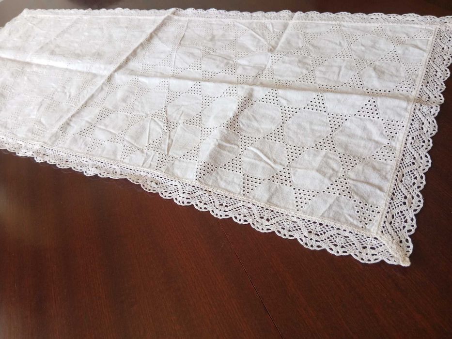 Toalha de chá / Pano de tabuleiro, mesa refeição, 75x30cm