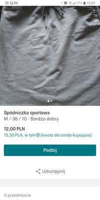 Spódniczka sportowa