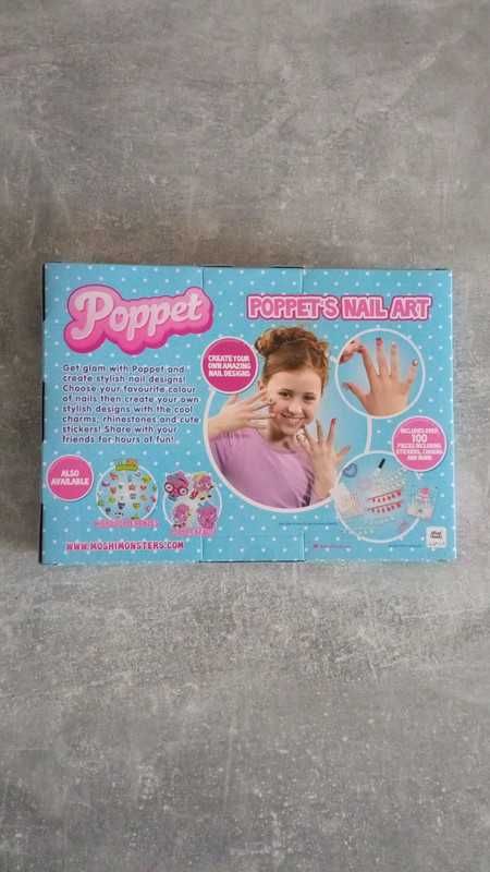 Moshi Monster Poppet Zestaw do stylizacji paznokci dla dziewczynek