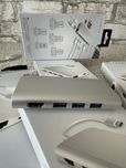Satechi Multi-Port Adapter (Silver) 8-in-1 USB Type-C Адаптер HDMI LAN