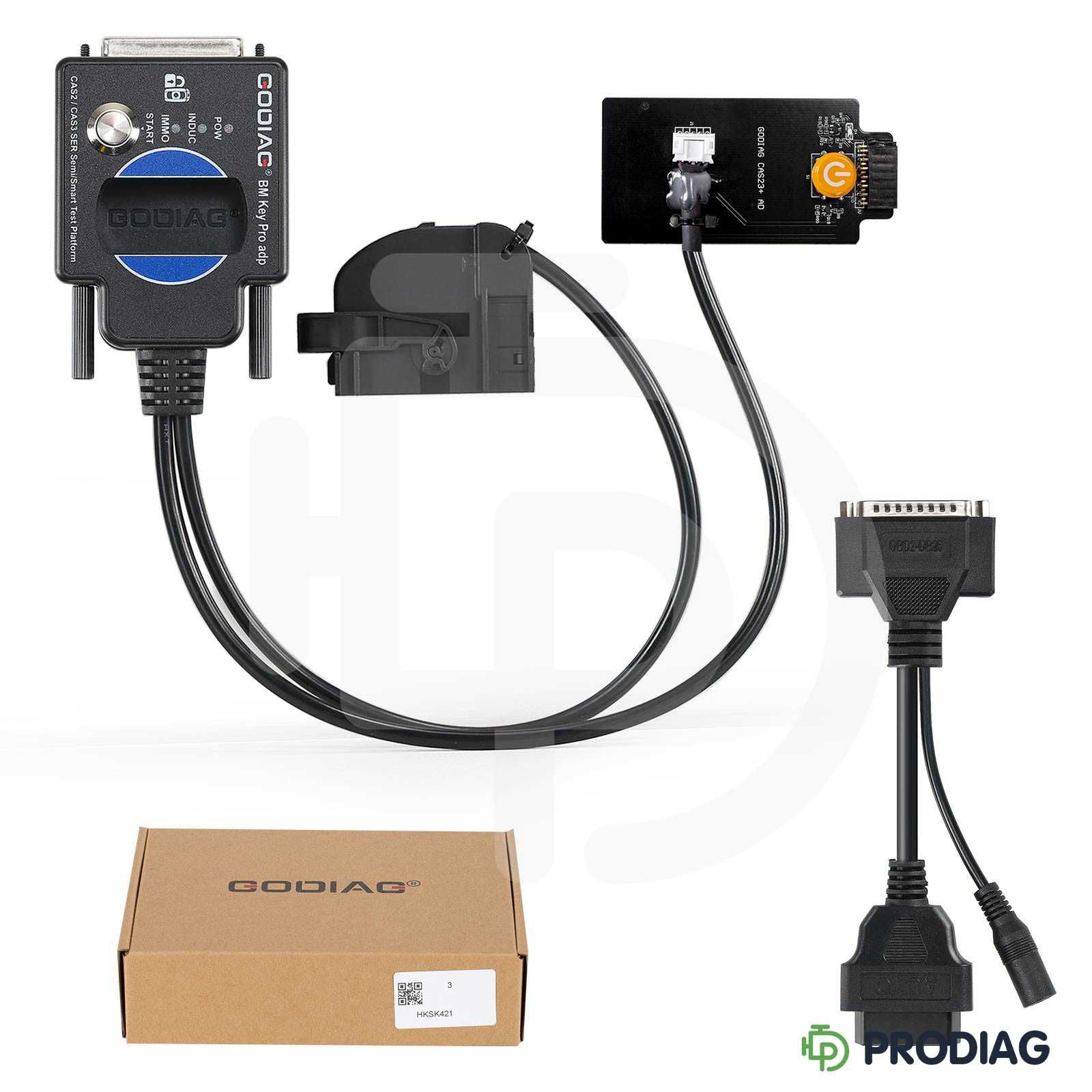 GODIAG CAS2/CAS3 - тестова платформа BMW