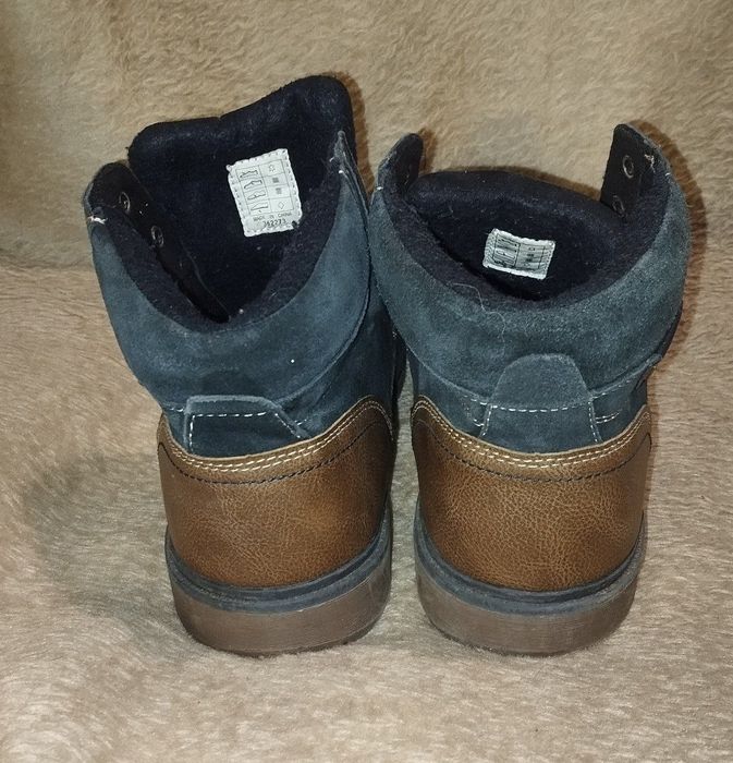 Черевики чоловічі фірми footflexx, 42 розмір, устілка 27.5 см, чорніі