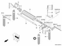 NOWA sprężyna walców wciągających pasuje do CLAAS JAGUAR 800 900
