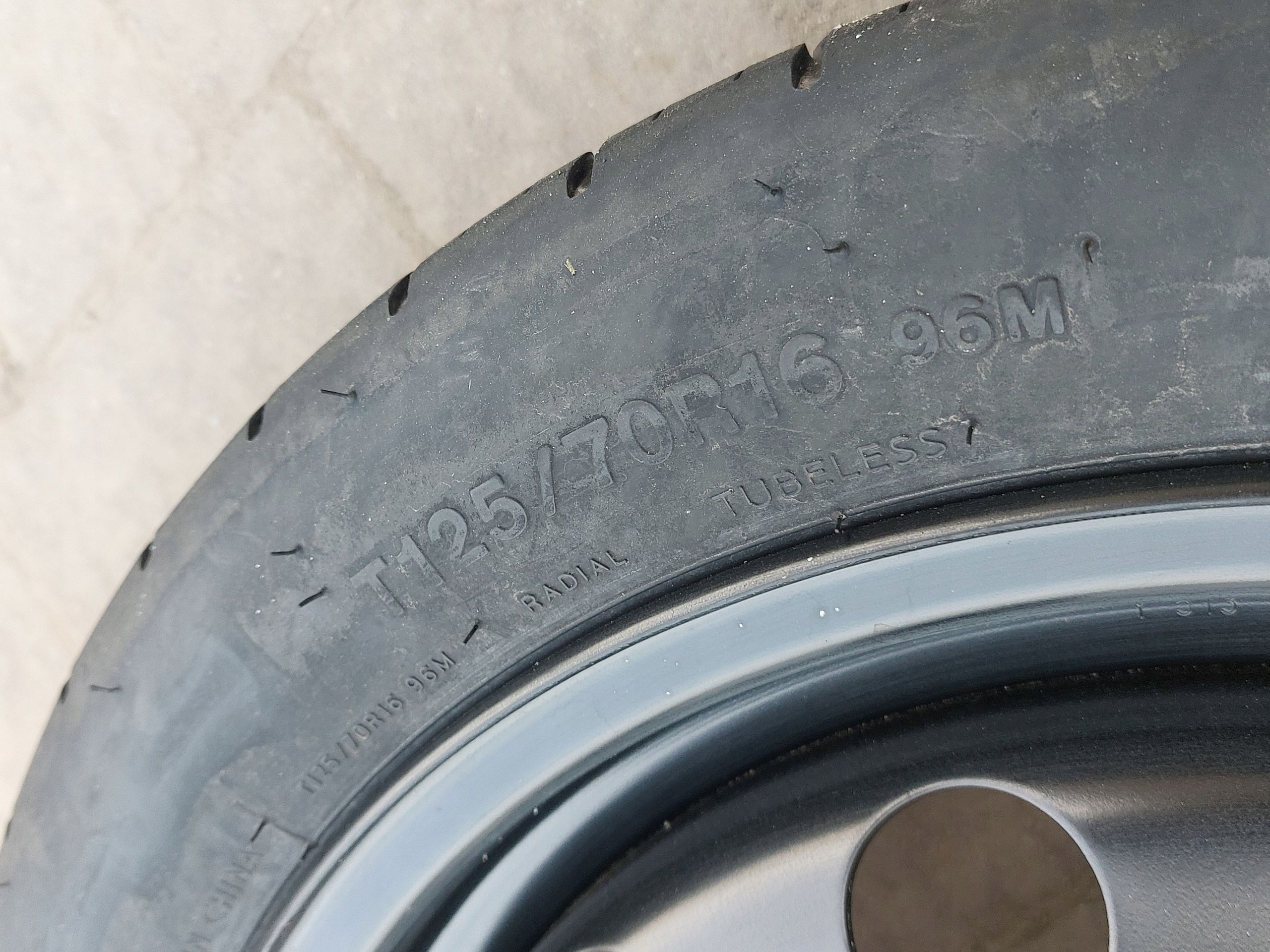 Koło Dojazdowe Zapasowe 16/5x112 Et 25,5 Vw Seat Skoda 1kal